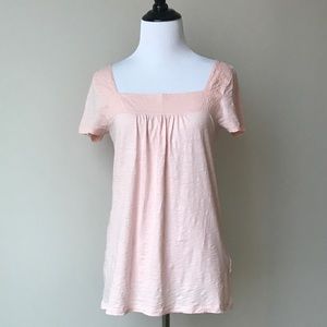 CLOSING SALE J. Crew Pale Pink Casual Blouse Sz XS